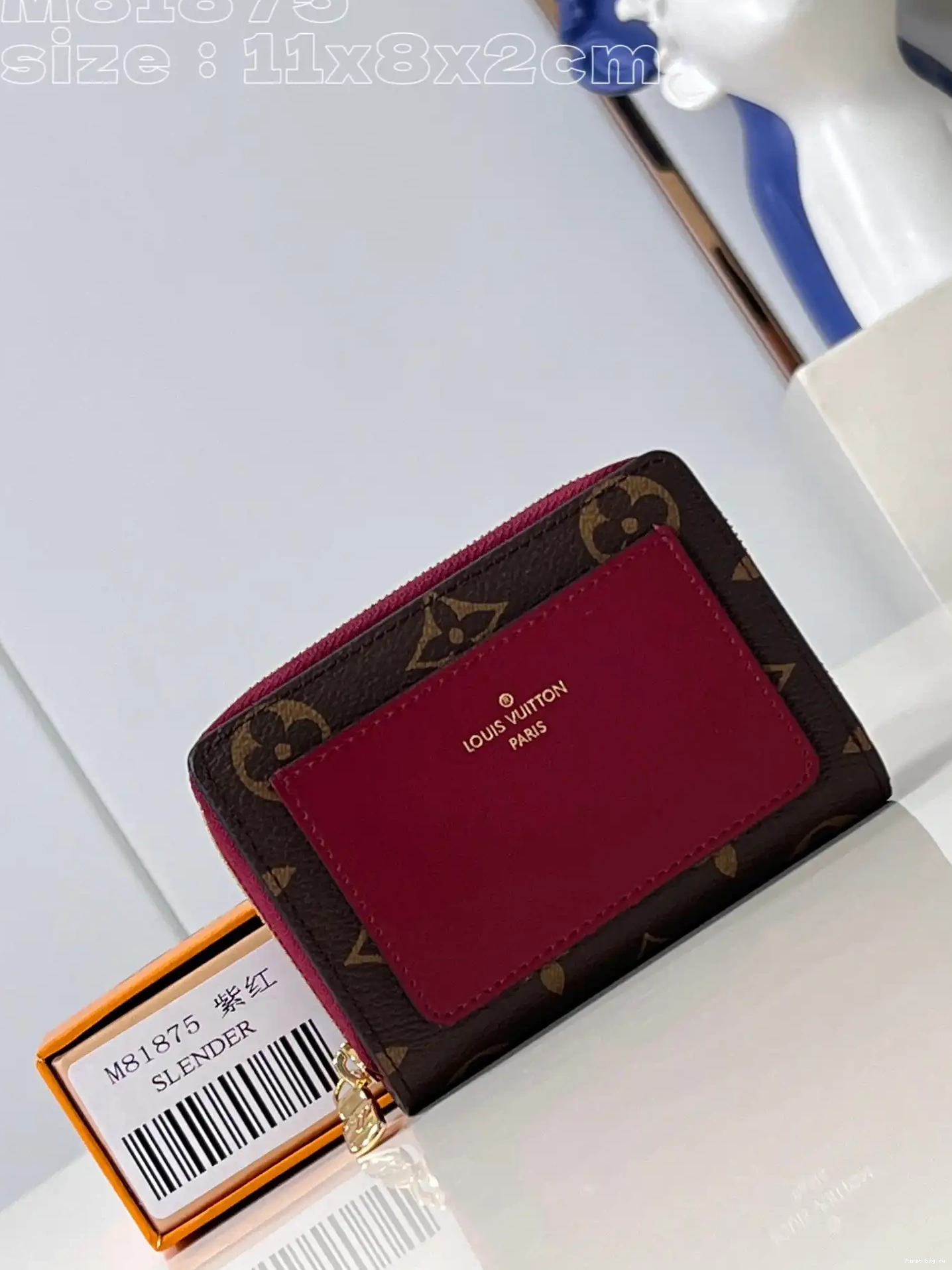 WALLET-11.5*8.5*2.2cm VUITTON Lou LOUIS 0507